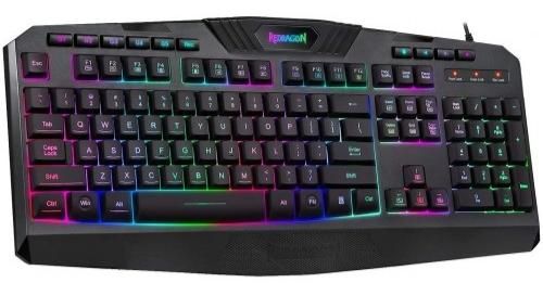 Клавіатура Redragon Harpe2 USB UKR Black (77484) | Зображення 1