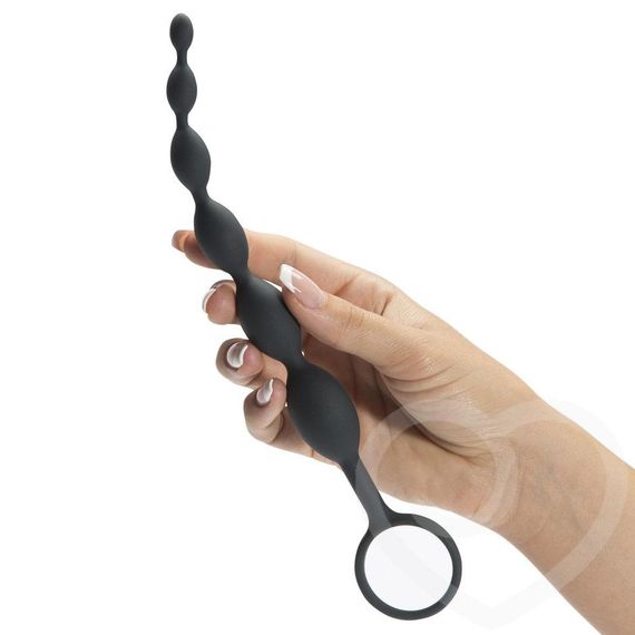 Анальні намиста "наростаюче задоволення", Черный | Зображення 4