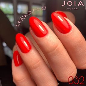 Гель-лак JOIA vegan 032 світло-червоний, 6 мл