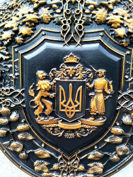 Панно з українською символікою Об'ємне панно на стіну герб України | Зображення 5