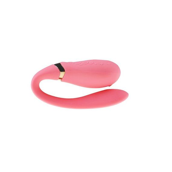 Смартвибратор для пар Zalo — Fanfan set Rouge Pink, пульт ДУ Sex Aura | Зображення 2