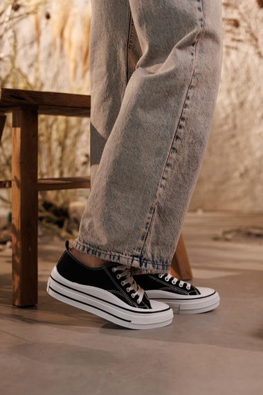 Кеди жіночі 591727 Чорні 36 37 38 39 40 | Зображення 8