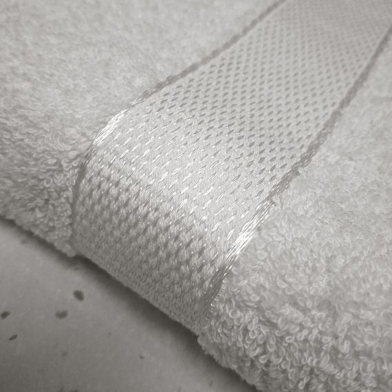 Полотенце махровое SoundSleep Rossa 70x140 см белый (2800004731331) | Зображення 3