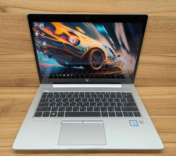 Ультрабук Б-клас HP EliteBook 830 G5 / 13.3" (1920x1080) IPS Touch / Intel Core i7-8650U (4 (8) ядра по 1.9 - 4.2 GHz) / 16 GB DDR4 / 512 GB SSD / Intel UHD Graphics 620 / HDMI / TouchID / Windows 10 б/в + Подарунок Бездротова миша / USB | Зображення 1