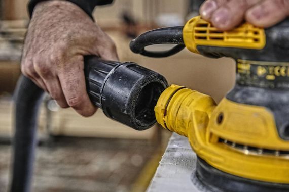 Шліфмашина ексцентрикова мережева 125мм DeWALT DWE6423 | Зображення 6