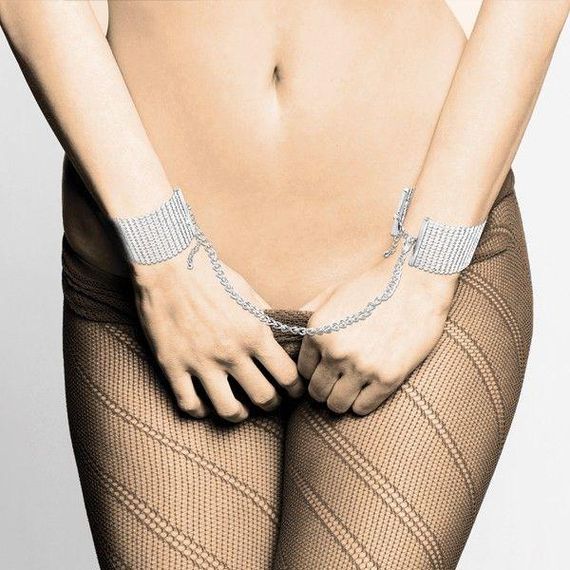Браслети-наручники Bijoux Indiscrets срібні, OS sexstyle | Зображення 3
