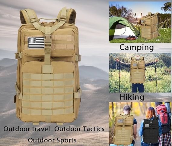 Тактичний рюкзак OPERATOR 50L Ranger Pack MOLLE – штурмовий військовий рюкзак для тривалих місій + подарунок | для ЗСУ, туризму