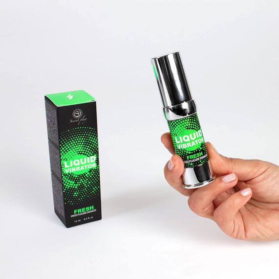 Рідкий вібратор - Secret Play Liquid Vibrator Fresh, 15 мл (12.2026) | Зображення 3