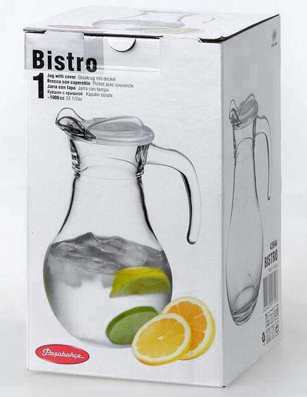 Глечик Bistro Jugs 1000мл з пластиковою кришкою | Зображення 2