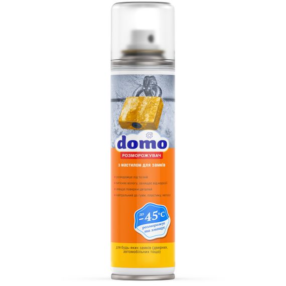 DOMO Розморожувач із мастилом для замків (150 мл)
