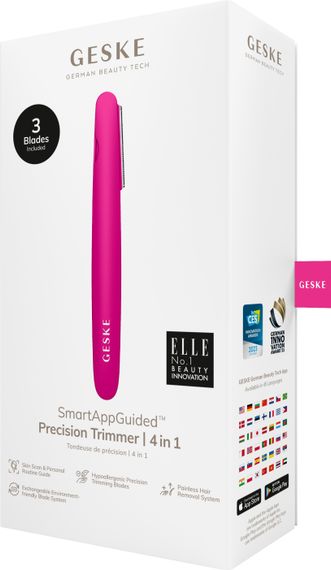 Тример GESKE Precision Trimmer 4в1 magenta | Зображення 7