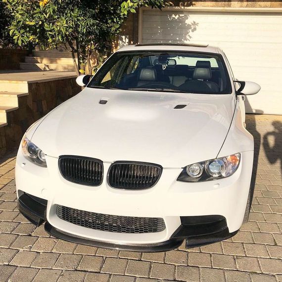 Накладки на передній бампер Flap Карбон (для M3, Карбон) для BMW 3 серія E-90/91/92/93 2005-2011 рр | Зображення 2