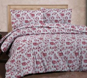 Постельное белье Cotton collection 41849 Фланель  Хлопок Евро размер