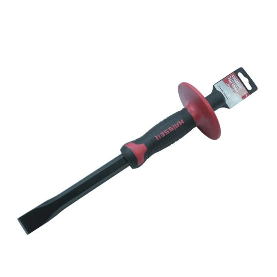 Ручне зубило плоске 18х300мм з захистом HAISSER (44094)