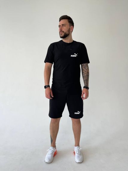 Чоловічий літній костюм Puma черний | Зображення 4