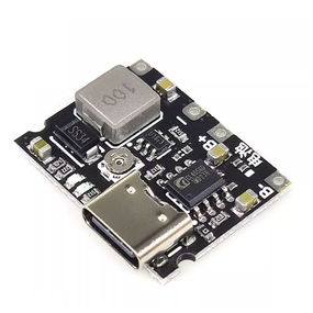 Контроллер заряда 1S, повышающий DC-DC, LI-ION 3.7 type-c