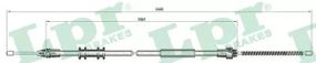Трос ручного тормоза NISSAN KUBISTAR, RENAULT KANGOO, LPR (C0702B)