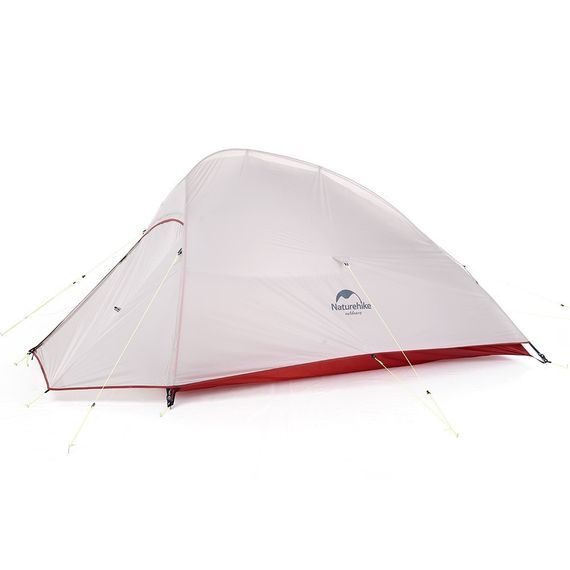 Намет надлегкий двомісний  з футпринтом Naturehike Cloud Up 2 Updated NH17T001-T,  20D, сірий