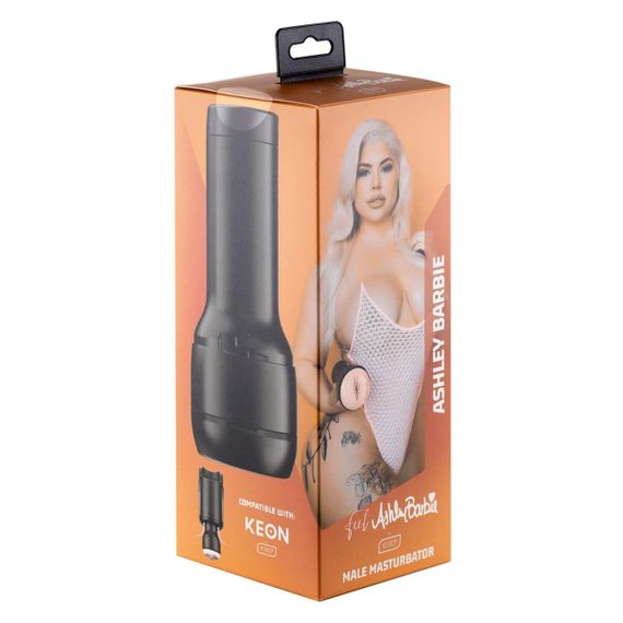 Мастурбатор Kiiroo Feel Ashley Barbie, копія вагіни порнозірки Sex Aura | Зображення 1