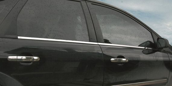 Зовнішня окантовка вікон (4 шт., нерж.) для Ford C-Max 2004-2010 рр