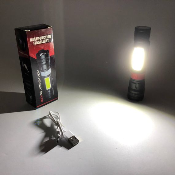 Ліхтар портативний переносний PL-826-P70-COB(white+red), Ліхтар переносний з світлодіодною лампою OA-44 | Зображення 9