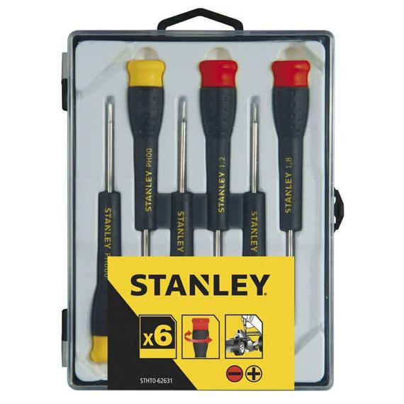Набір із шести викруток для точної механіки STANLEY STHT0-62631 | Зображення 2
