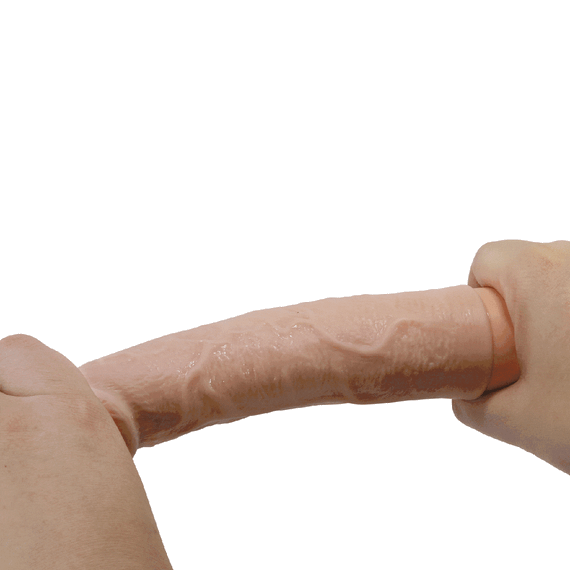 Реалістичний вібратор - Pretty Love Leander Realistic Vibrating Dildo Flesh Sex Aura | Зображення 8