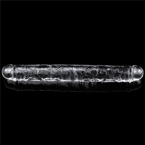 Фалоімітатор - Flawless Clear Double Dildo 12" Clear sexstyle | Зображення 4