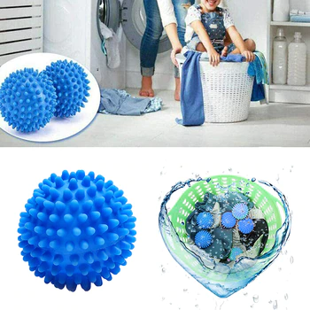 Кульки , м'ячі Dryer Balls для прання білизни Блакитні | Зображення 5
