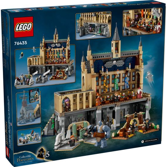 Конструктор LEGO Harry Potter Замок Гоґвортс: Велика зала (76435) | Зображення 6