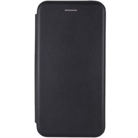 Кожаный чехол-книжка Classy для Xiaomi Redmi 9A Черный