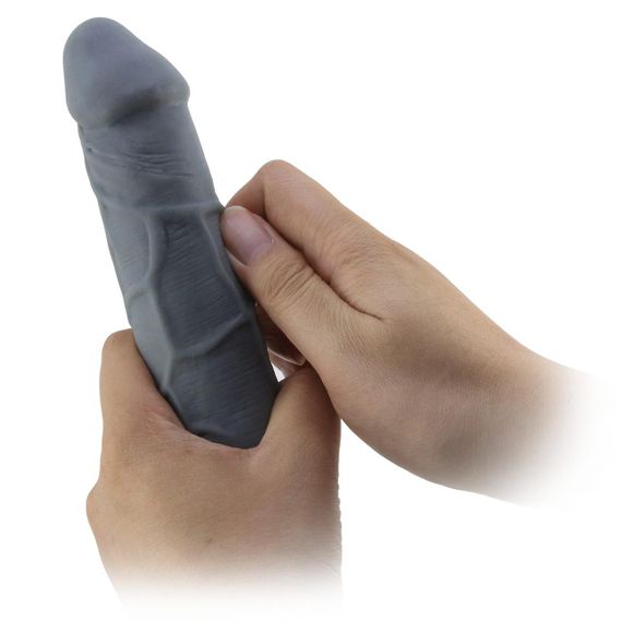 Насадка на пеніс PRETTY LOVE Realistic Penis Sleeve, TPR Sex Aura | Зображення 3