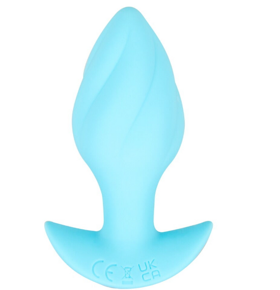 Анальна пробка з вібрацією Vibrating Mini Butt Plug Blue Sex Aura | Зображення 8