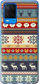 Чехол на Oppo A54 Рождественский орнамент "3303u-2306-17620"