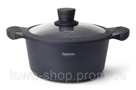 Кастрюля Fissman Prestige 2.4л с антипригарным покрытием Greblon С3 FN-5041