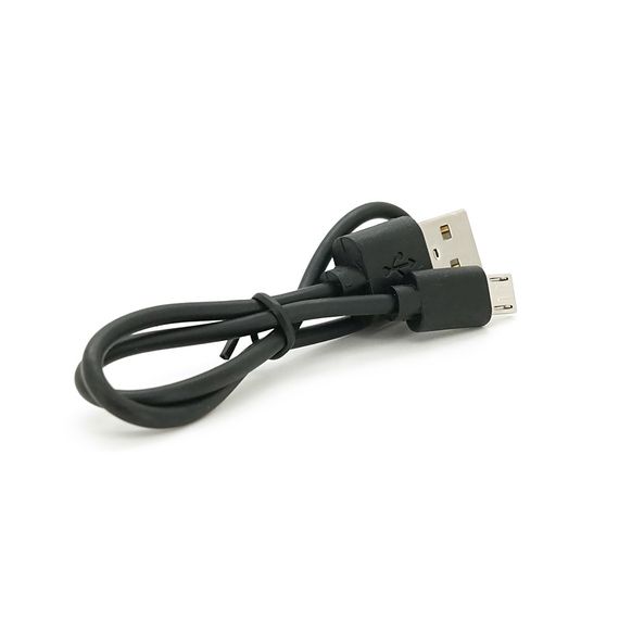 Кабель USB 2.0 (AM/Miсro 5 pin) 0, 3 м, чорний | Зображення 1
