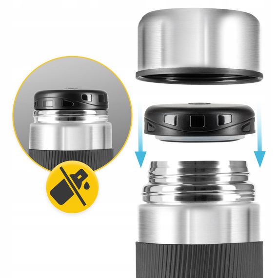 Термос для їжі Mountain Goat 1 л Silver (P-5907739315809) | Зображення 5