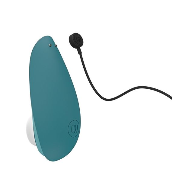 Вакуумный клиторальный стимулятор Womanizer Liberty 2 Dark Petrol, синий sexstyle | Зображення 6