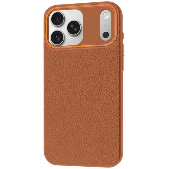 Чохол Syndee with MagSafe для Apple iPhone 17 Pro Max (6.9") Golden Brown