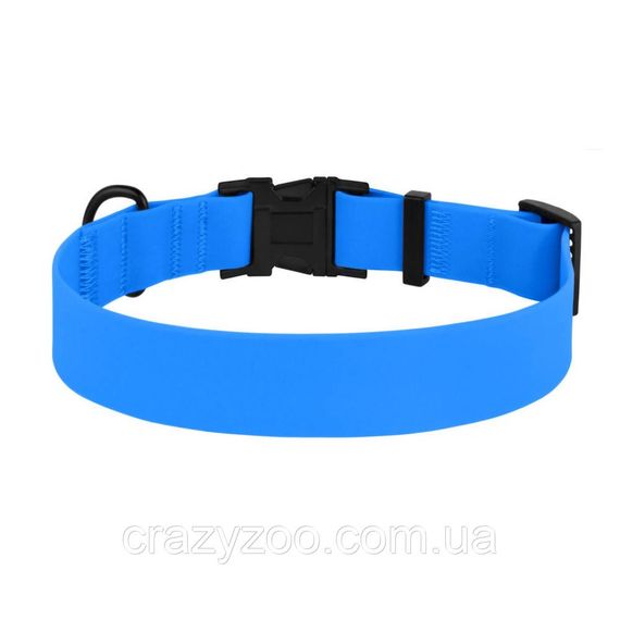 Нашийник для собак BronzeDog Active водовідштовхувальний блакитний 2х30-40 см 47/6132 | Зображення 2