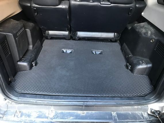 Килимок багажника (EVA, поліуретановий) для Mitsubishi Pajero Wagon III | Зображення 1