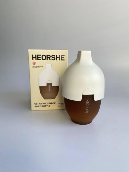 Пляшечка для годування HEORSHE 160 мл Біла | Зображення 5