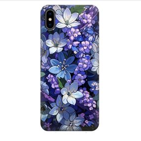 Чохол для iPhone X, XS / Чохол на замовлення Принт: Квіти