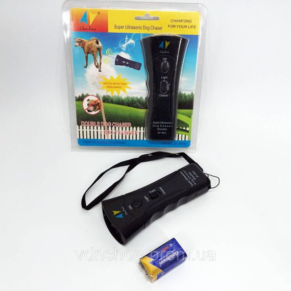 Ультразвуковий відлякувач котів ZF853E, Відлякувач сильним ультразвуком для собак XZ-87 | Зображення 4