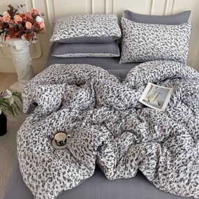 Постільна білизна двоспальне з мусліну Colorful Home Print 3 22054 180х220 см