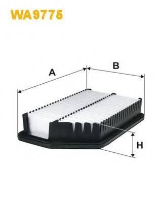 Фільтр повітряний Hyundai WIX FILTERS WA9775 на HYUNDAI ELANTRA GT (GD)