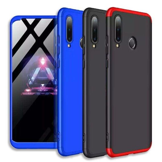 Чохол GKK 360 градусів для Huawei P40 lite E колір Чорний | Зображення 2
