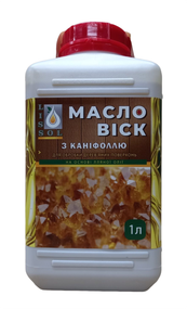 Масло-віск з каніфоллю LISSOL 1 л для дерева