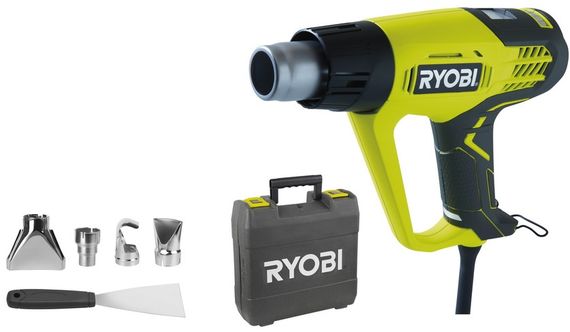 Фен будівельний Ryobi EHG2020LCD 2000 Вт | Зображення 1