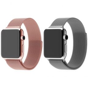 Ремінець Milanese Loop Design для Apple watch 42mm/44mm/45mm/49mm